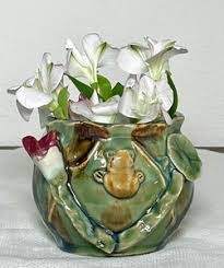 Ceramic Flower Frog | eBay