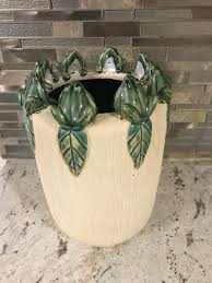 Large Ceramic Frog Planter - Etsy