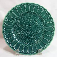 Haldon Group Japan Vintage 1988 MAJOLICA GREEN Two (2) Salad Plates | eBay