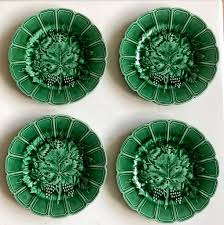 Old Green Leaf Plate - Etsy Ireland