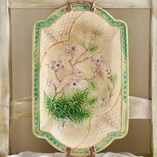 Antique Aesthetic Movement Majolica Saint Louis Pattern Bowl 8" Flower - Etsy