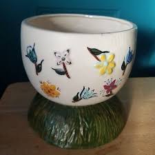 Vintage Easter Marked Ceramic Candy Bowl or Planter | eBay