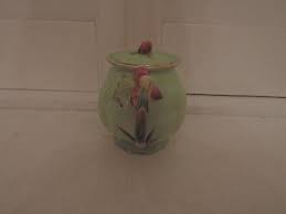 Vintage Royal Winton Green Tiger Lily Tea Set Teapot 6 Piece | eBay