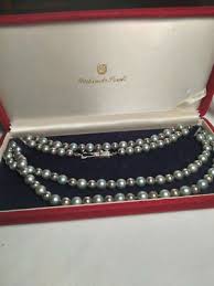 Mikimoto Opera Pearl Necklace, 30" 3-6mm 106 qty different ...