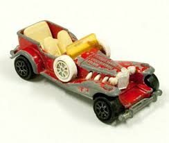Majorette 267 Excalibur Red 1/56 Vintage Diecast Classic Car ...