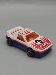 Majorette Pontiac Fiero 1/55 3 red white blue | Mercari