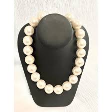 Jewelry | Vintage Chunky Beaded Faux Pearl Statement ...