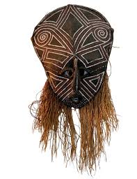 Vintage African Makishi Chokwe Mask, Zambia, African Decor ...