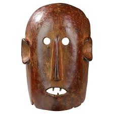 1950's Nyamwezi Mask With Inserted Wooden Teeth, Tanzania ...