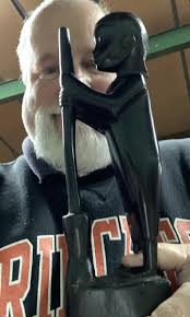 Tanganyika African Tribe Figure 12" Vintage Ebony Wooden ...