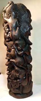 MAKONDE TREE-OF-LIFE SCULPTURE - Honoring the Elders I | eBay Australia