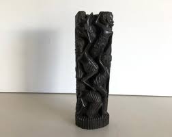 Ornamental Glass - Crystal - Handmade - Antique - Beautifully Engraved - Green Glass - Etsy