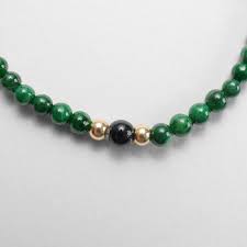 Jadeite Jade Bracelet Emerald Green, Stretch, Certified, 8 Inches For Sale at 1stDibs