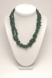 Authentic* Aventurine Chip Bead Crystal 34" Necklace #63 | eBay