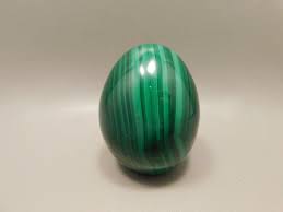 Malachite Stone Egg 2.5 inch Gemstone African Green Rock #O3 ...
