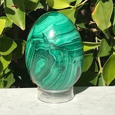 Malachite Egg – Rockology.net