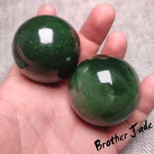 Nephrite Natural - Green Jade - Jade Ball - Jade Stone ...
