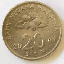 Malaysia 20 Sen 2007 | eBay
