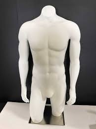 Male Mannequin With Silver Base - GA Prop Source
