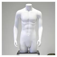Mannequin Body Torso Male, Removable Dummy Display Bust Underwear Men, Sewing Dressmaker's Dummy Body for Clothing Shop (Matte White B) : Amazon.de: Home & Kitchen