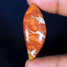 Natural Unique MALIGANO JASPER Fish Cabochon 40x16x07 mm ...