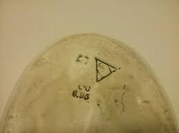 Antique Porcelain Maling Pottery 1878 Marked Vase Mould Old ...