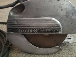 Guild 8 Porter Cable Circular Saw Vintage Model A-8 Electric ...