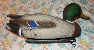 LIFESIZE VTG ITALY SPORT PLASTIC CARRY-LITE MALLARD DUCK ...