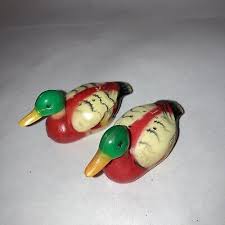 Vintage Plastic Small Mallard Duck Shakers 2 In | eBay
