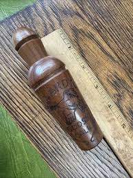 Vintage Wood Mallardtone Goose Call Moline, IL. Works Great ...
