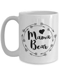Mama Bear Coffee Mug, Mama Bear Present, Present For Mama ...