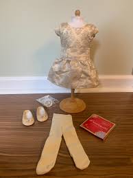 NIB American Girl 2013 Brocade Holiday Dress Outfit Retired ...