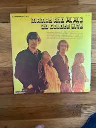 MAMAS & PAPAS Original 1973 "20 Golden Hits" 2-LP w Monday ...