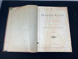 Sold at Auction: 1895 German Modern Art Moderne Kunst In ...