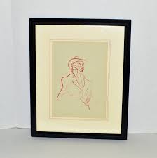 Al Albert Hirschfeld Harlem Reefer Man Lithograph Print ...