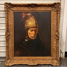 H.J. Topman (Netherlands, b. 1907). Oil on canvas of a knight Auction | Alexandria Auctions