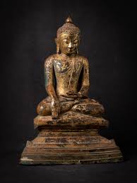 Special Antique Bronze Burmese Buddha Statue From Burma ...