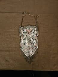 VINTAGE ART DECO MANADALIAN MESH CHAIN HANDBAG PURSE | eBay