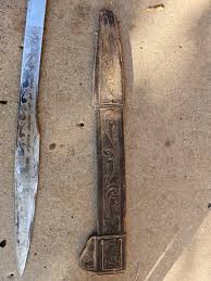 Vintage 1960s Etched Blade Mexican Machete - Made by Acevedo ...