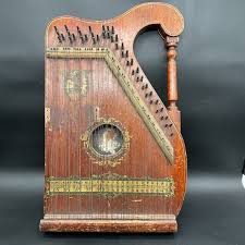 Antique Oscar Schmidt Guitar Piano Harp, Special Niagara ...