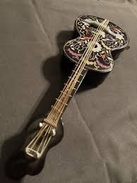 Vintage Guitar Music Box Isle Of Capri Works | eBay