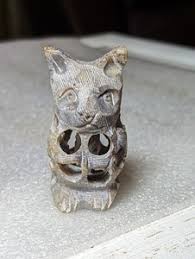Soapstone Cat | eBay