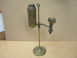 Vintage Manhattan Brass Parlor Student Oil Lamp | eBay