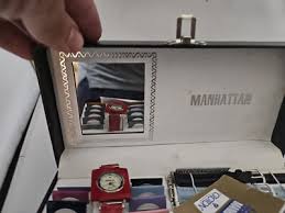 Womens Girls Manhattan Interchangeable Watch Set With Mirror ...