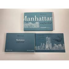 2001 Manhattan Unfurled Book by Matteo Pericoli | Chairish