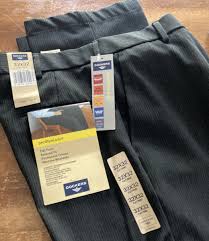 NWT DOCKERS MEN'S FLAT FRONT proStyle PANTS FLAT FRONT RELAXED FIT GRAY 32 X 32 | eBay