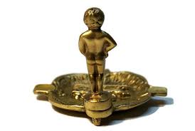Vintage Brass Boy Figural Ashtray, Antique Piss Boy Cigar Holder, 1960s Bruxelles Cigar Accessory - Etsy Hong Kong