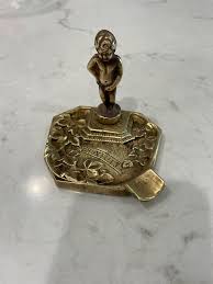 1960s Bruxelles Brass Ashtray | Chairish