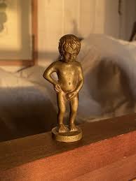 Bruxelles brass boy figurine | eBay