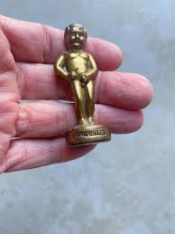 Vintage Brussels MANNEKEN PIS Bruxelles Brass Mini Boy Pis ...